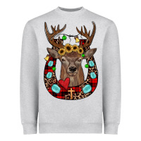 Christmas Horseshoe Heavyweight Sweatshirt | Teevron