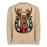 Mushroom christmas horseshoe Heavyweight Sweatshirt - JahusDesignShop