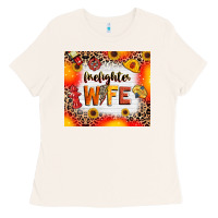 Bone firefighter wife Ladies Tee - RanaPortraitStore