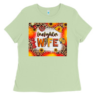 Matcha firefighter wife Ladies Tee - RanaPortraitStore