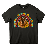 Asphalt german shepherd rainbow Heavy Core Tee - Artiststas