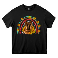 Black german shepherd rainbow Heavy Core Tee - Artiststas
