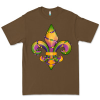 Cacao mardi gras fleur de lis Premium Tee - RanaPortraitStore