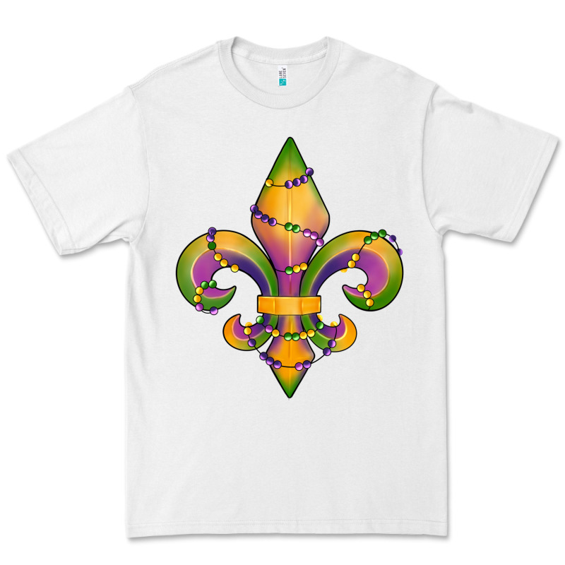 Mardi Gras Fleur De Lis Premium Tee by RanaPortraitStore | Teevron