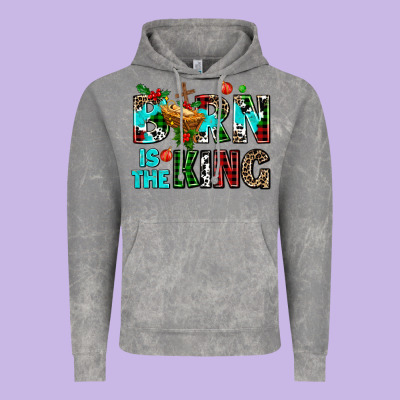 Born Is The King Vintage Hoodie Designed By Adodesignshop