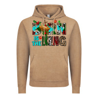 Vintage Coffee born is the king Vintage Hoodie - AdoDesignShop