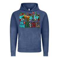 Vintage Denim born is the king Vintage Hoodie - AdoDesignShop