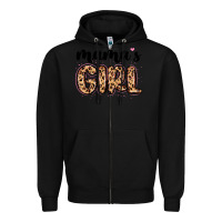 Black mama s girl Zipper Hoodie - MaliasSmallBusiness