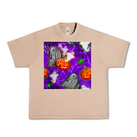 Burro tombstone and ghosts seamless paternal Urban Heavy Tee - BundleAndBundleShop