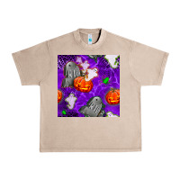 French Oak tombstone and ghosts seamless paternal Urban Heavy Tee - BundleAndBundleShop