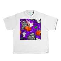 Lunar Rock tombstone and ghosts seamless paternal Urban Heavy Tee - BundleAndBundleShop