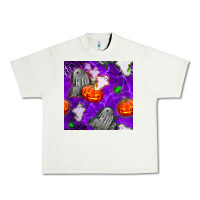 Pistachio tombstone and ghosts seamless paternal Urban Heavy Tee - BundleAndBundleShop