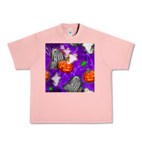 Salmon tombstone and ghosts seamless paternal Urban Heavy Tee - BundleAndBundleShop
