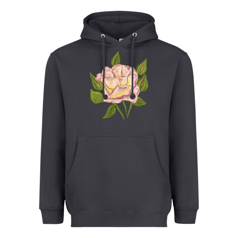 Life's Little Pleasures Rose Heavyweight Hoodie by LillyAllenDesigns | Teevron