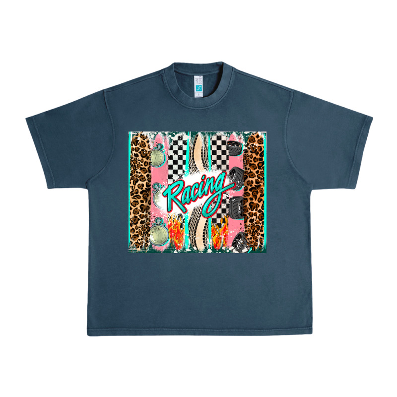 Racing Brushstroke Urban Heavy Tee by AdoDesignShop | Teevron