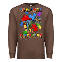 Chestnut rawsomely different autism t rex Premium Sweatshirt - Artiststas