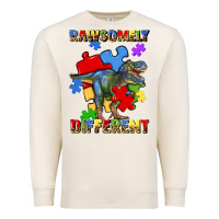 Sandshell rawsomely different autism t rex Premium Sweatshirt - Artiststas