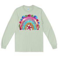 Matcha summer rainbow Long Sleeve Tee - NancyCooperArtShop