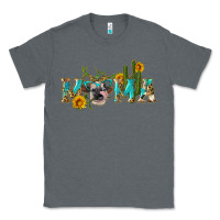 Charcoal Heather western mama cow Classic Tee - Artiststas
