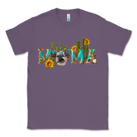 Lavender western mama cow Classic Tee - Artiststas
