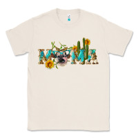 Natural western mama cow Classic Tee - Artiststas