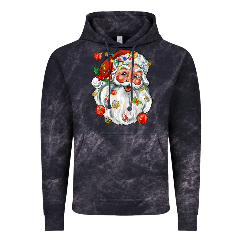 Santa With Little Christmas Vintage Hoodie by AdoDesignShop | Teevron