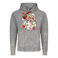 Cloud Rock santa with little christmas Vintage Hoodie - AdoDesignShop