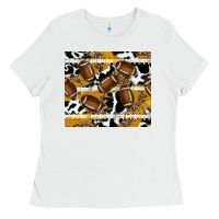 White football Ladies Tee - RanaPortraitStore