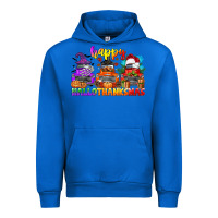 Cobalt happy hallothanksmas truck Urban Hoodie - CowGirlArtShop