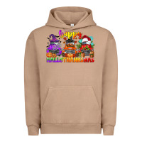 Pigment Burro happy hallothanksmas truck Urban Hoodie - CowGirlArtShop
