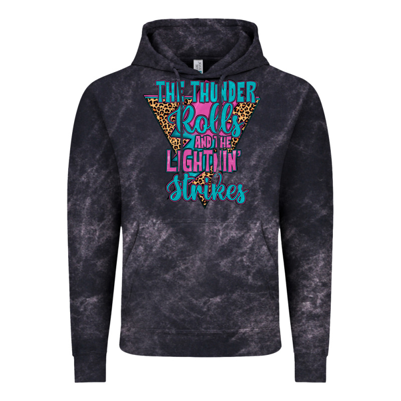 The Thunder Rolls And The Lightnin’ Strİkes Vintage Hoodie by JahusDesignShop | Teevron