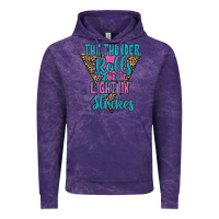 Cloud Purple THE THUNDER ROLLS AND THE LIGHTNIN’ STRİKES Vintage Hoodie - JahusDesignShop