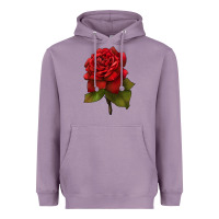 Lavender Oklahoma Rose Illustrations Heavyweight Hoodie - LillyAllenDesigns