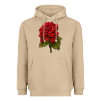Mushroom Oklahoma Rose Illustrations Heavyweight Hoodie - LillyAllenDesigns