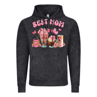 Vintage Black best mom ever floral coffee cups Vintage Hoodie - JahusDesignShop