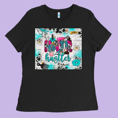 Ladies Tee hair hustler