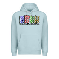 Blue Mist bruh the woman formerly known as mom Premium Hoodie - JahusDesignShop