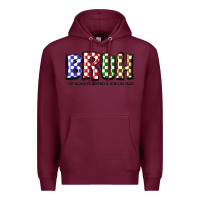 Burgundy bruh the woman formerly known as mom Premium Hoodie - JahusDesignShop