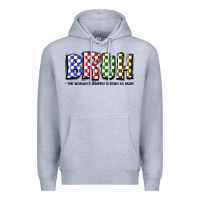 Heather Grey bruh the woman formerly known as mom Premium Hoodie - JahusDesignShop