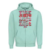 Seafoam believe like mary trust like joseph valentine s da Zipper Hoodie - MaliasSmallBusiness