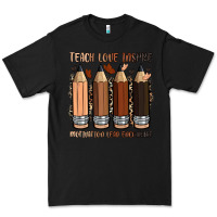 Black teach love inspire motivation lead encourage Premium Tee - Zillion Design Studio