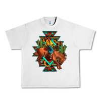 Lunar Rock aztec rodeo cowboy Urban Heavy Tee - JahusDesignShop