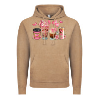 Vintage Coffee floral coffee cups Vintage Hoodie - JahusDesignShop