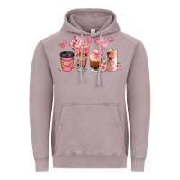 Vintage Zinc floral coffee cups Vintage Hoodie - JahusDesignShop