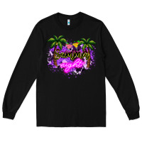 Black summer night Long Sleeve Tee - NancyCooperArtShop