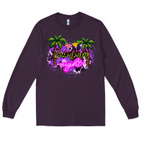Plum summer night Long Sleeve Tee - NancyCooperArtShop