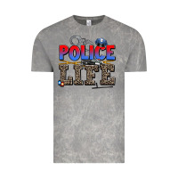 Cloud Rock police life Vintage Tee - AdoDesignShop