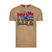 Vintage Coffee police life Vintage Tee - AdoDesignShop