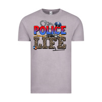 Vintage Zinc police life Vintage Tee - AdoDesignShop