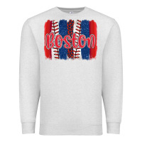 Oatmeal Heather boston baseball team spirit brushstrokes Premium Sweatshirt - Artiststas